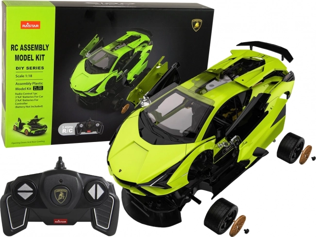 R/C 1:18 Lamborghini Sian FKP 37 Rastar set de blocs
