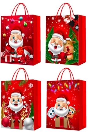 Sac cadeau de Noël taille M