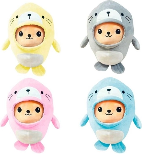 Peluche en costume de phoque - 1 pièce