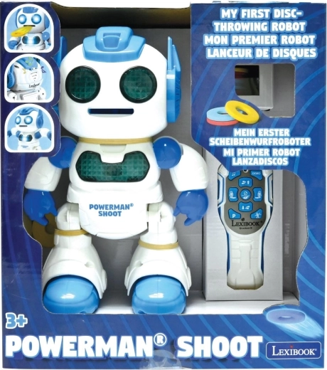 Robot multifonction programmable Lexibook avec tir de disques