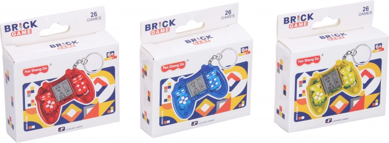 Mini console de jeu numérique avec 26 jeux