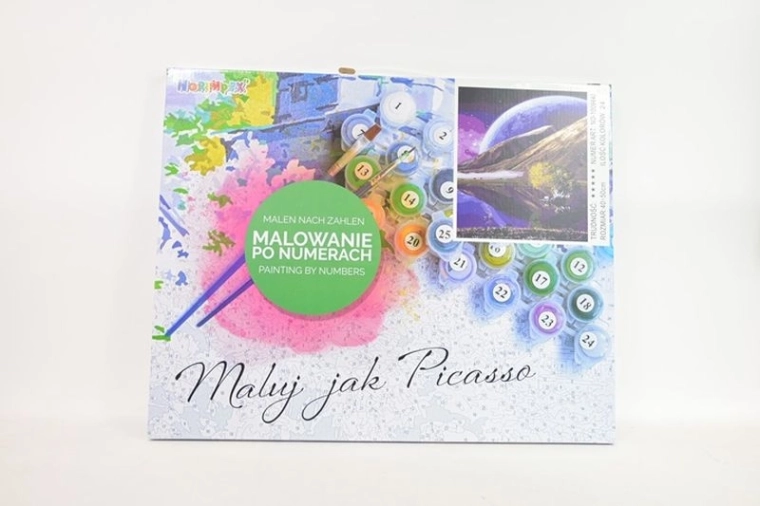 Peinture par numéros Planète