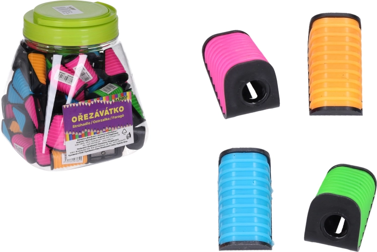 Taille-crayon pour crayon – assortiment de couleurs