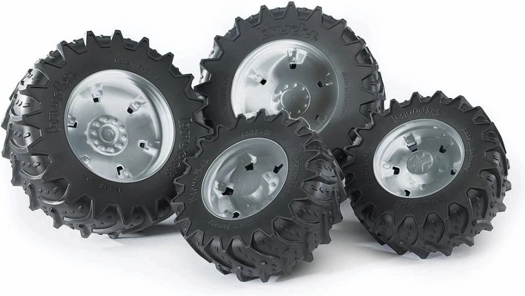 Bruder roues additionnelles pour tracteurs (4 pcs)