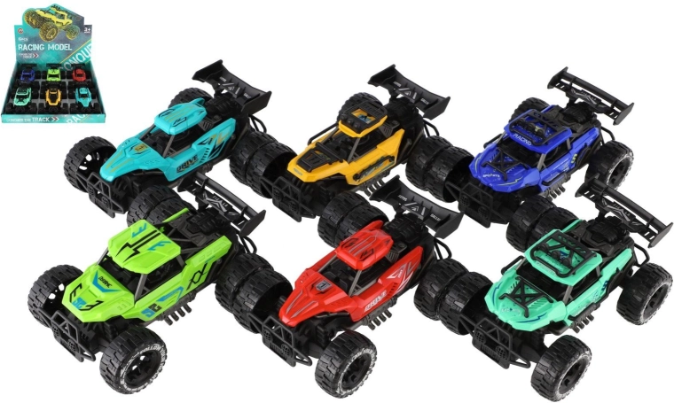Voiture tout-terrain Off-Road à friction 11 × 16 cm (6 pcs par boîte)