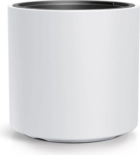 Cache-pot avec insert HEOS 46,8 cm blanc
