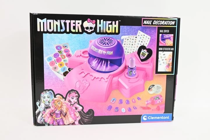 Monster High – kit de manucure vampirique avec sèche-ongles
