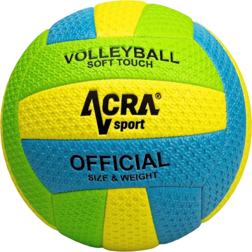 Ballon de volley-ball de plage ACRA soft touch taille 5