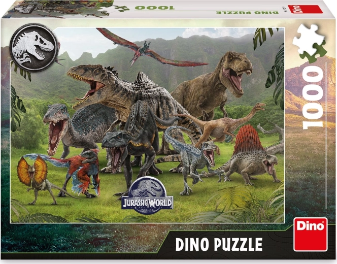 Puzzle Dino Monde Jurassique 1000 pièces