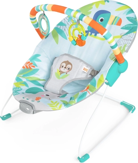 Transat vibrant pour bébé Bright Starts Rainforest Vibes, 0–9 kg