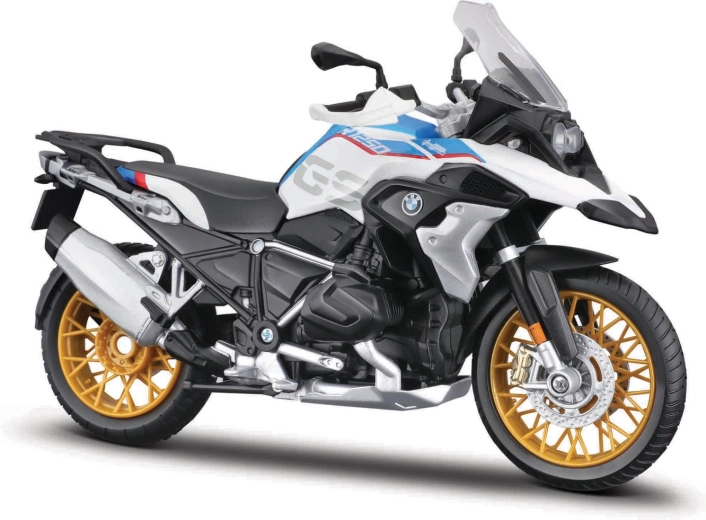 Modèle de moto Maisto BMW R 1250 GS 1:12 avec béquille