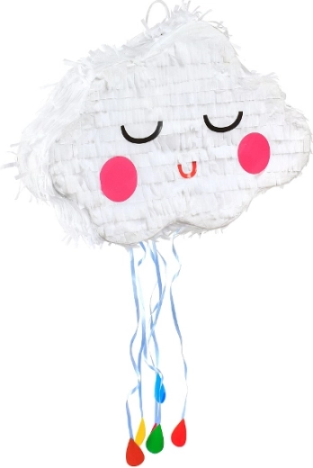 Piñata nuage (type PULL) - 1 pièce