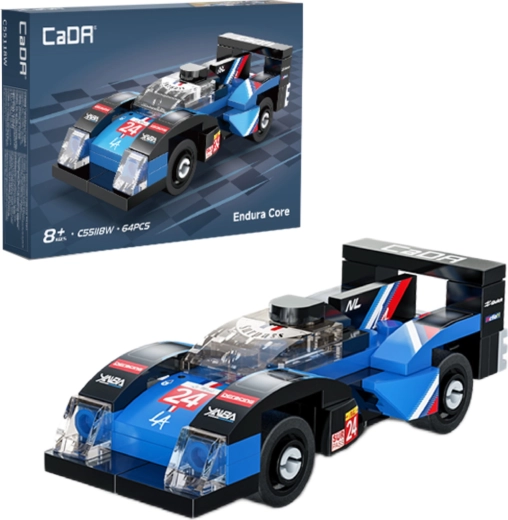 CaDA kit de construction voiture de course Endura Core (64 pièces)