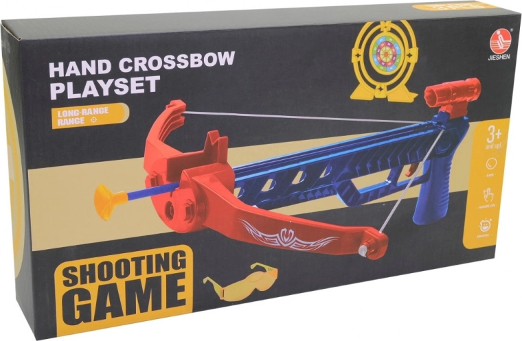 Arc avec flèches et cible pour enfants