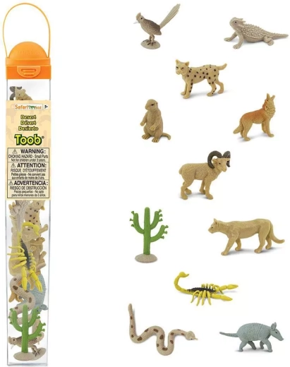 Safari Ltd. Toobs tube – vie dans le désert