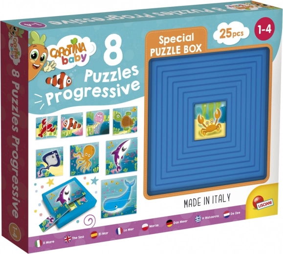 Puzzle progressifs pour enfants CAROTINA Baby – 8