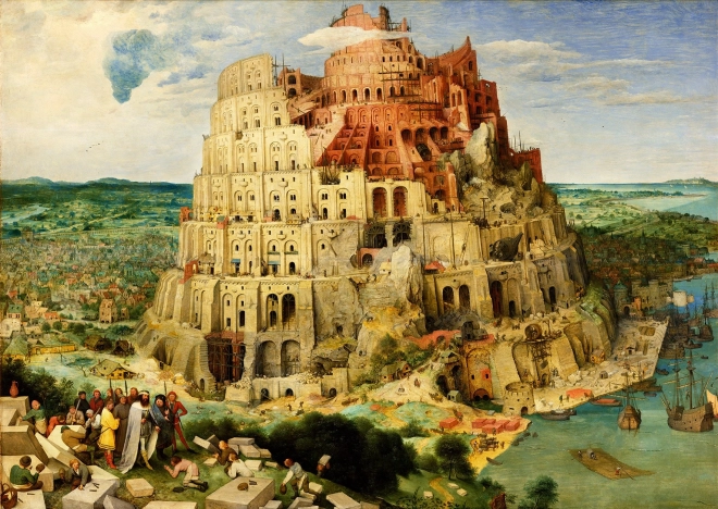Puzzle Pieter Bruegel : La Tour de Babel 1000 pièces