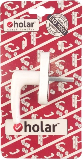 Crémone de fenêtre Classique, poignée en plastique blanc avec micro-ventilation