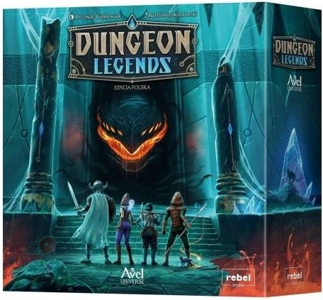 Rebel Dungeon Legends – jeu de campagne de cartes coopératif (version polonaise)