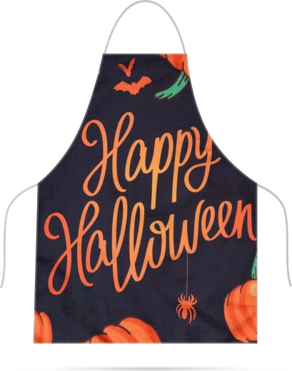 Tablier de cuisine d’Halloween en toile imperméable