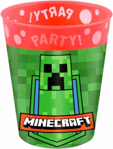 Gobelet en plastique Minecraft - 1 pièce