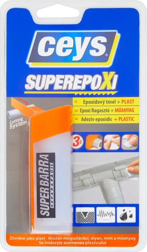 Mastic époxy de réparation pour plastique 48 g CEYS