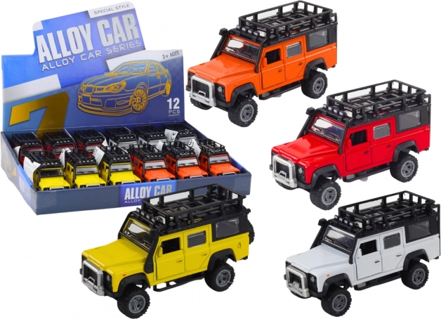 Voiture tout terrain avec portes ouvrantes et effets lumineux