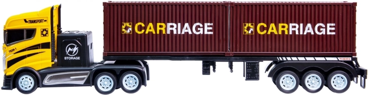 Camion télécommandé avec remorque 1:16 - 1 pièce