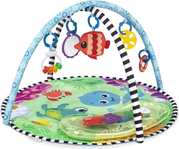 Baby Einstein tapis d’éveil 2-en-1 avec tapis d’eau Sea Floor Explorers 0m+
