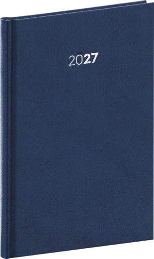 Agenda hebdomadaire Notique Balakon 2027 bleu foncé 15 × 21 cm