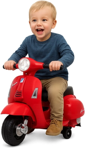 Scooter électrique pour enfants Vespa Mini rouge