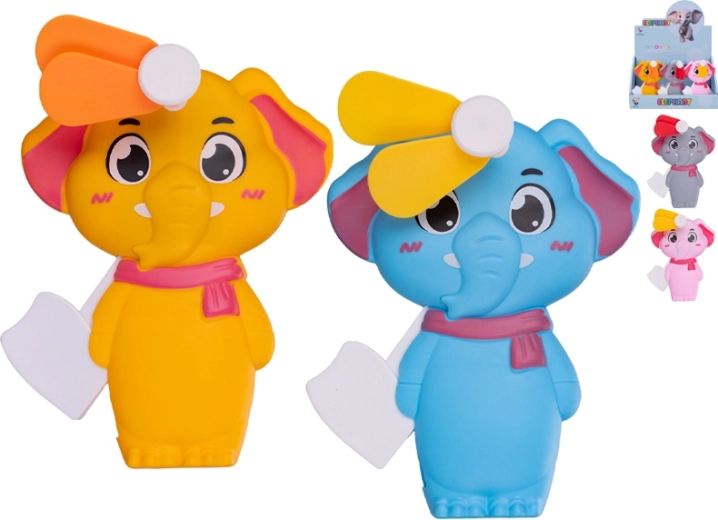 Éléphant pour enfants avec ventilateur – jouet de ventilation portable dès 3 ans