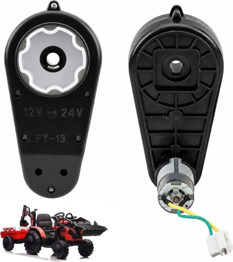 Moteur avec réducteur 24 V (RS550, 12 000 tr/min) pour véhicule électrique SX2068 - 1 pièce