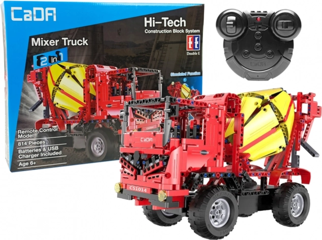 Kit de construction CADA bétonnière RC 2,4G – 815 pièces