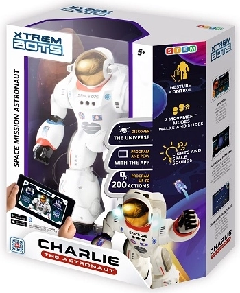 Robot Xtrem Bots Charlie astronaute