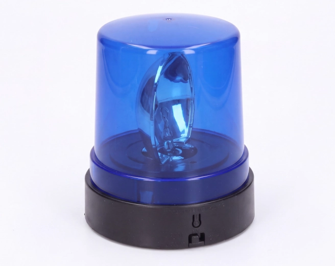 Gyrophare bleu avec effets lumineux et sonores