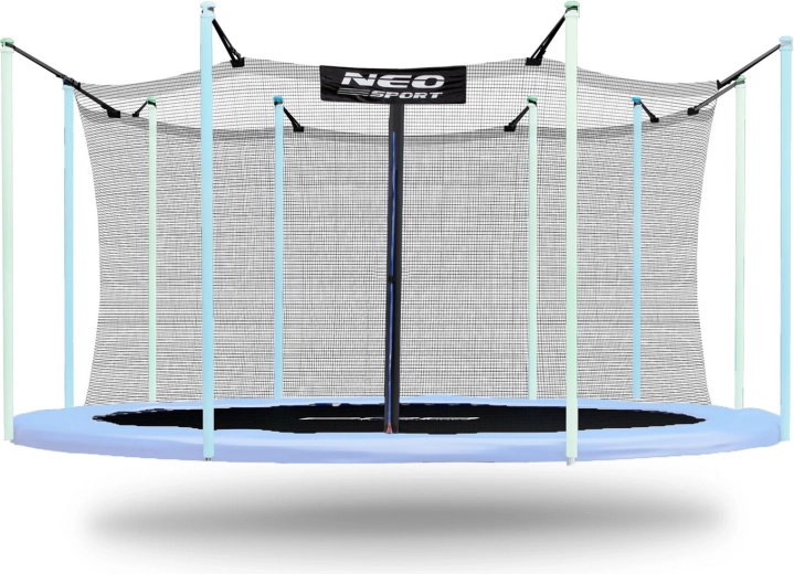 Neo-Sport filet de protection intérieur pour trampoline 457–465 cm (15 ft) pour 10 poteaux
