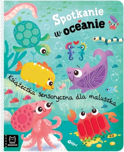 Livre sensoriel Rencontre dans l’océan