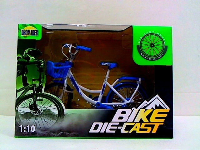 Modèle réduit métallique de vélo en boîte