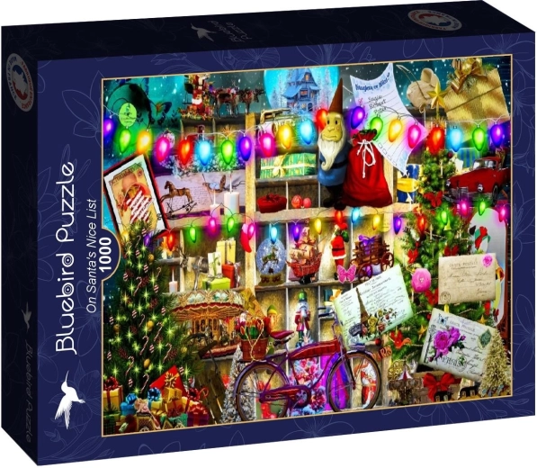 Puzzle Bluebird La liste des gentils enfants du Père Noël – 1000 pièces