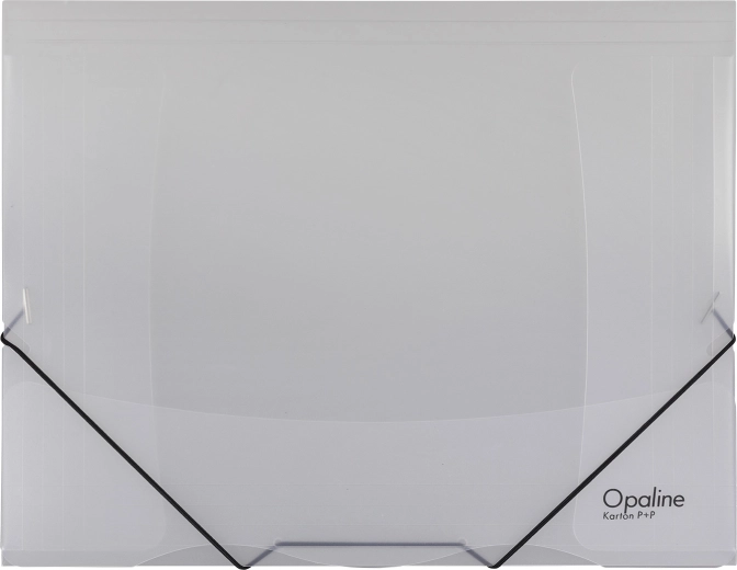 Chemise à élastique OPALINE transparente A4