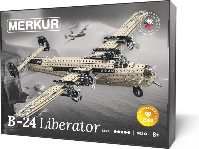 Merkur bombardier B-24 Liberator – édition limitée kit de construction (902 pièces)