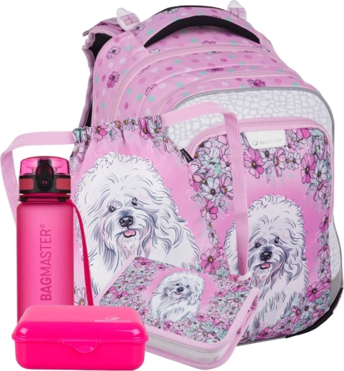 Bagmaster LUMI 24 g – grand set scolaire pour élèves de CP – petit chien