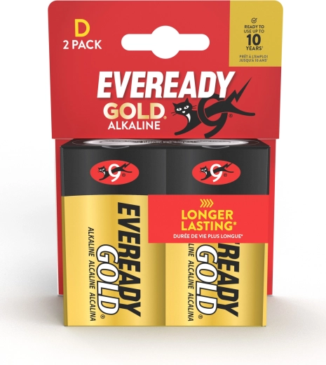 Energizer Eveready Gold pile alcaline D (LR20)