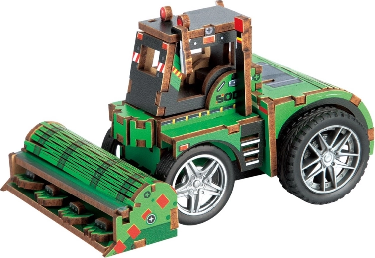 2Kids Toys puzzle 3D en bois cultivateur - 1 pièce