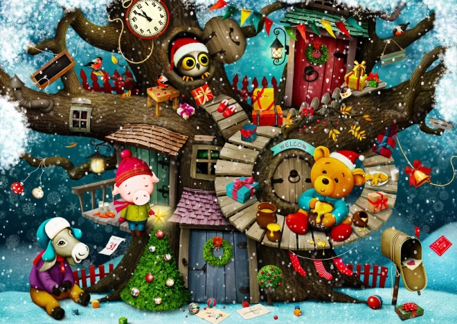 ENJOY puzzle Noël féerique 1000 pièces