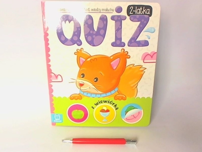 Quiz pour enfants de deux ans avec un écureuil – activités amusantes avec autocollants