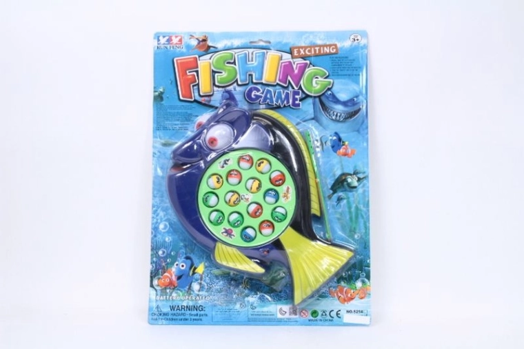 Jeu de pêche enfant à piles (petits poissons)