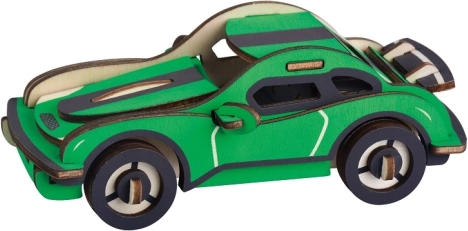 Puzzle 3D en bois Hurricane voiture de course