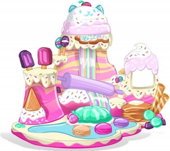 La Maison magique de Gabby : Grande Pâtisserie – set de jeu avec figurines